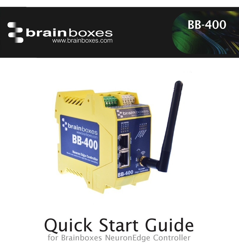 Brainboxes BB-400 User manual