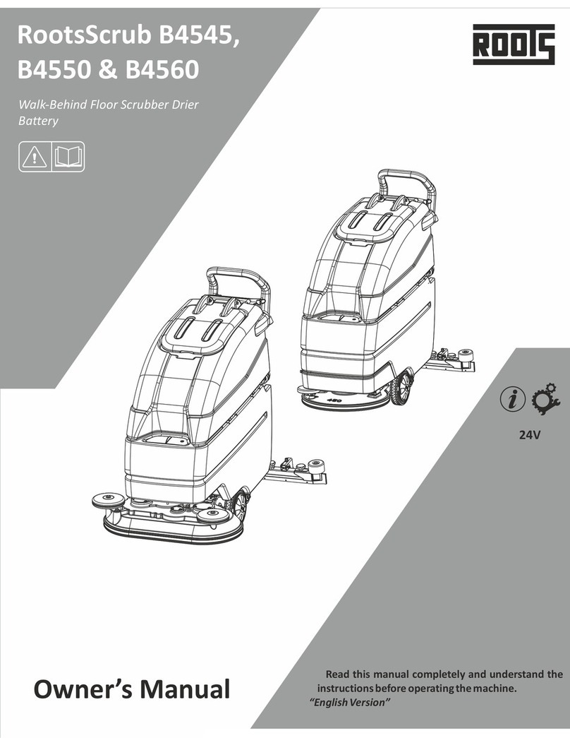 ROOTS RootsScrub B4545 User manual