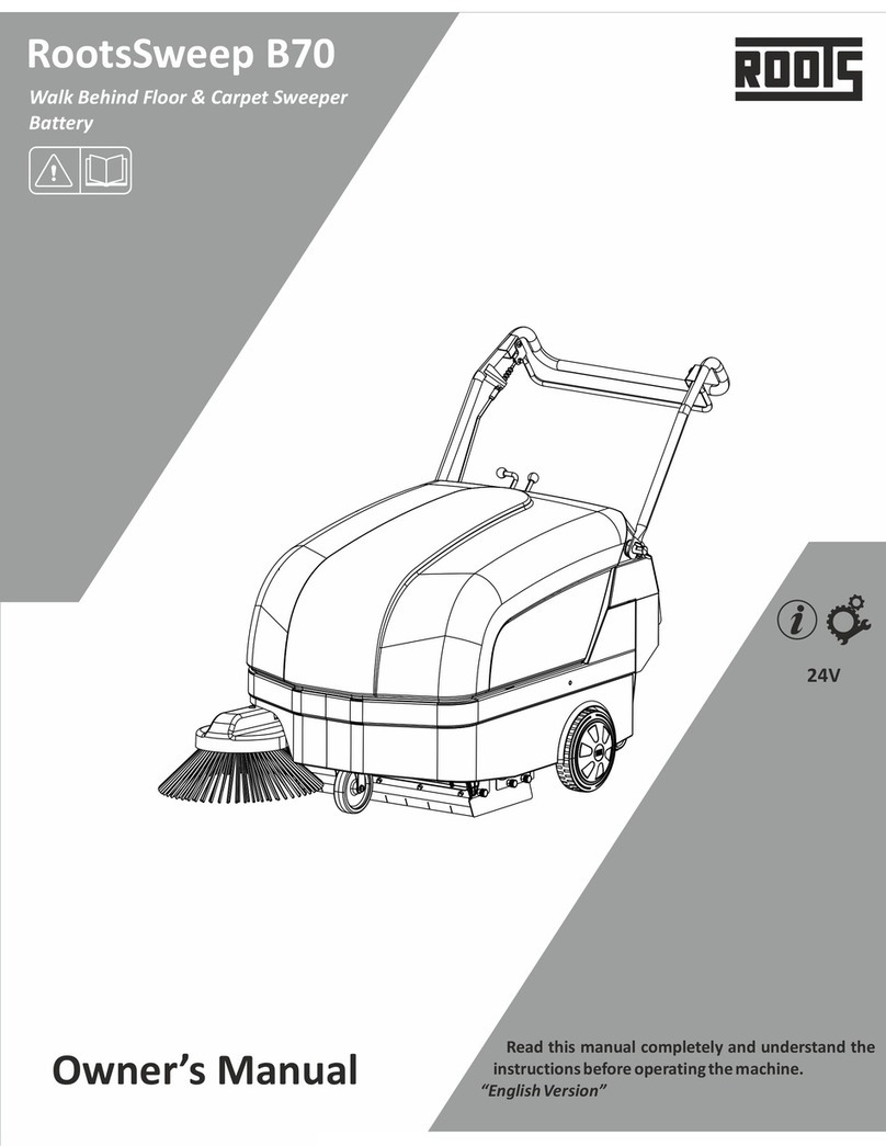 ROOTS RootsSweep B70 User manual