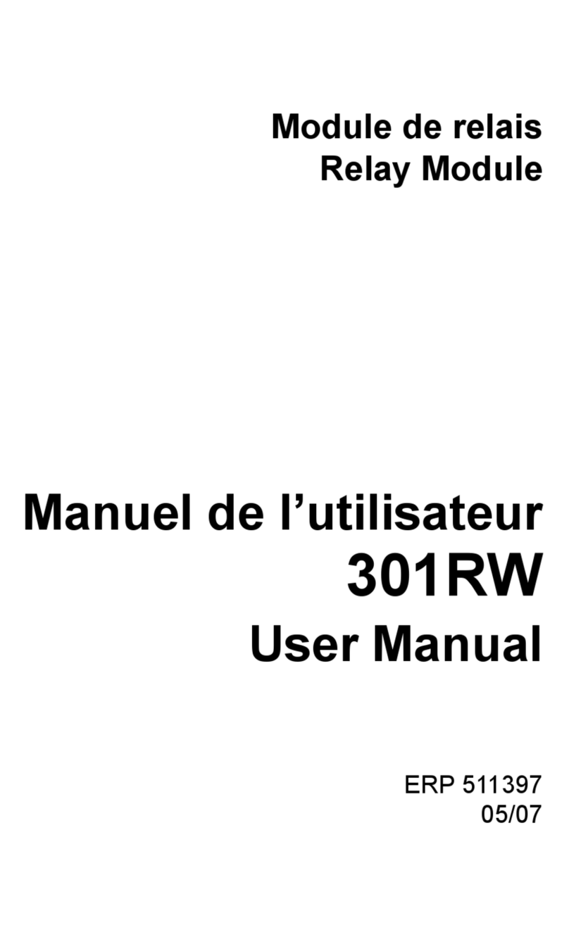 Honeywell 301RW User manual