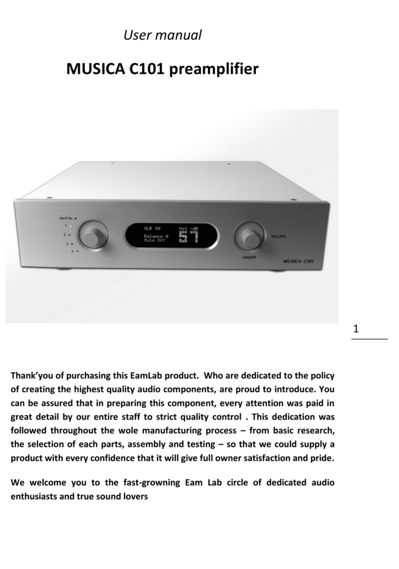 eamlab Musica C101 User manual