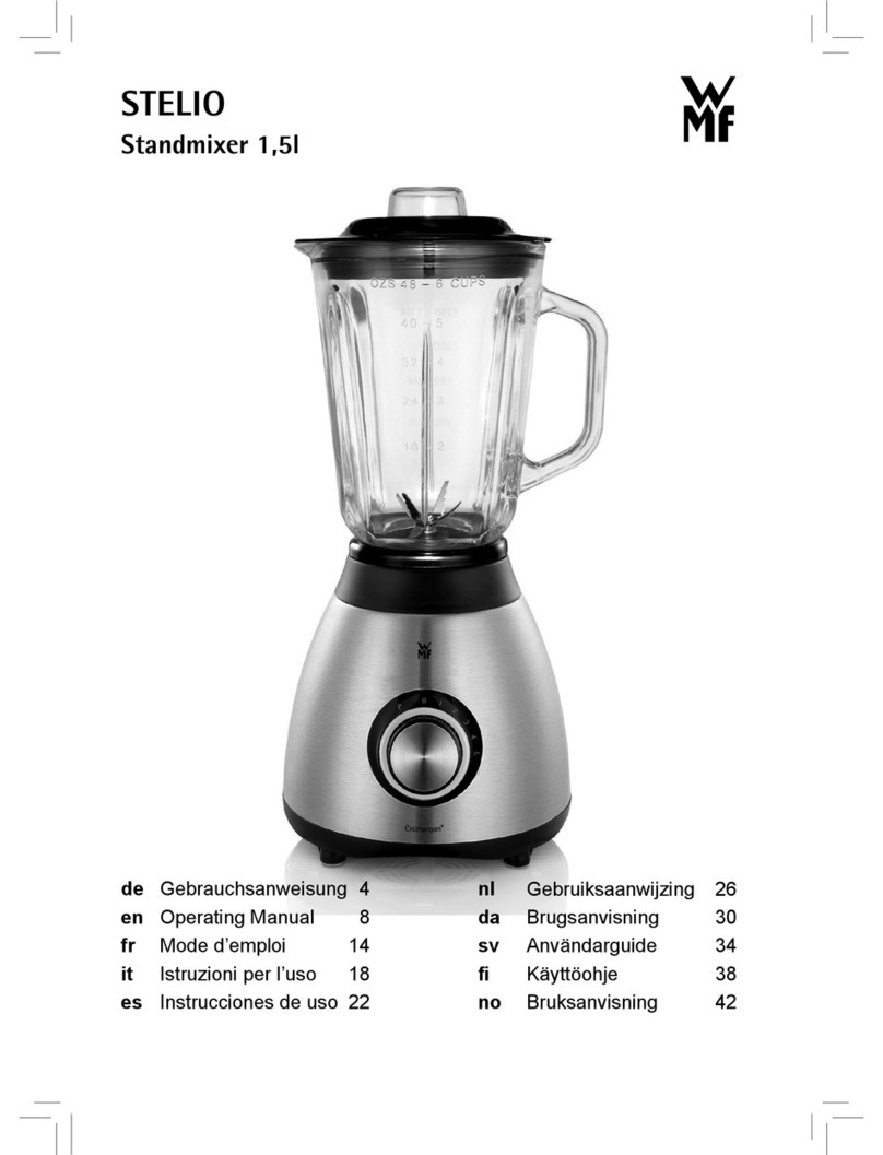 WMF STELIO operating manual