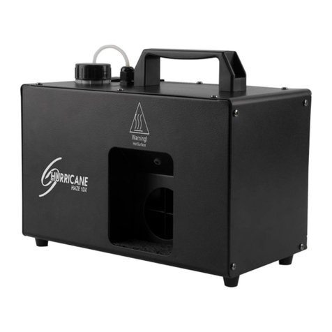 Chauvet DJ Hurricane Haze 1DX user manual
