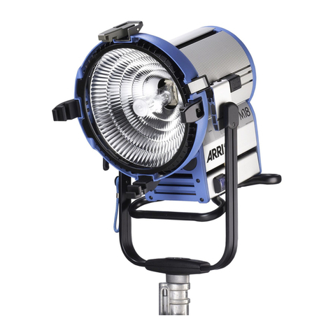 ARRI M18 User manual