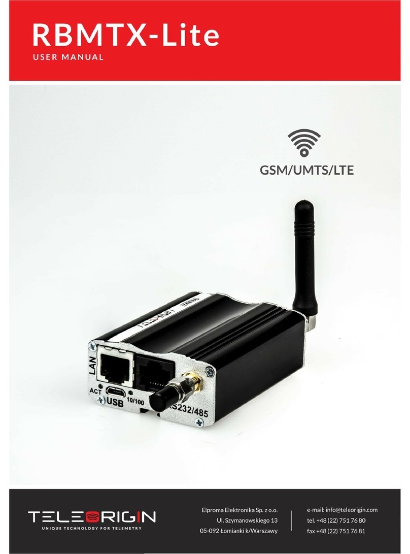 Teleorigin RBMTX-Lite user manual