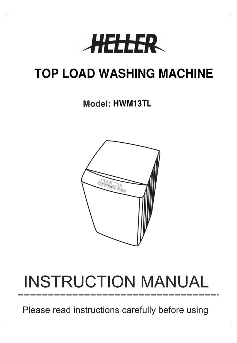 HELLER HWM13TL instruction manual