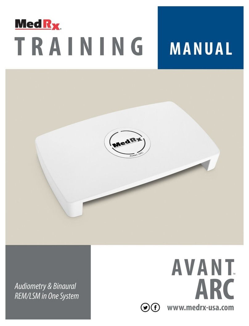 MedRx AVANT ARC Training manual