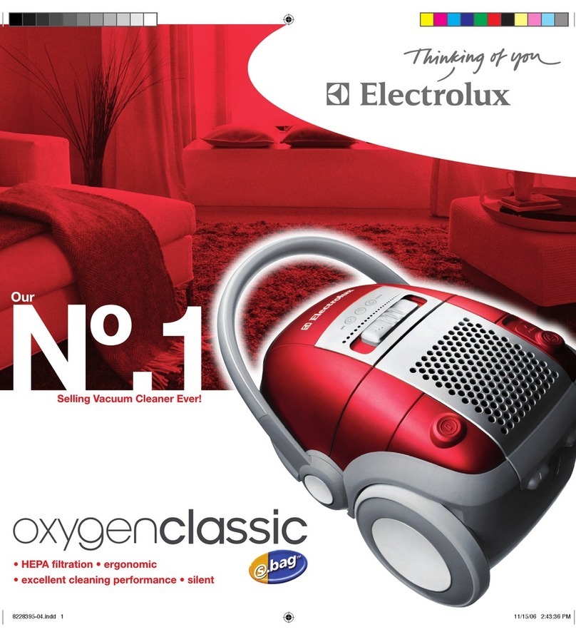 Electrolux OXYGEN classic User manual