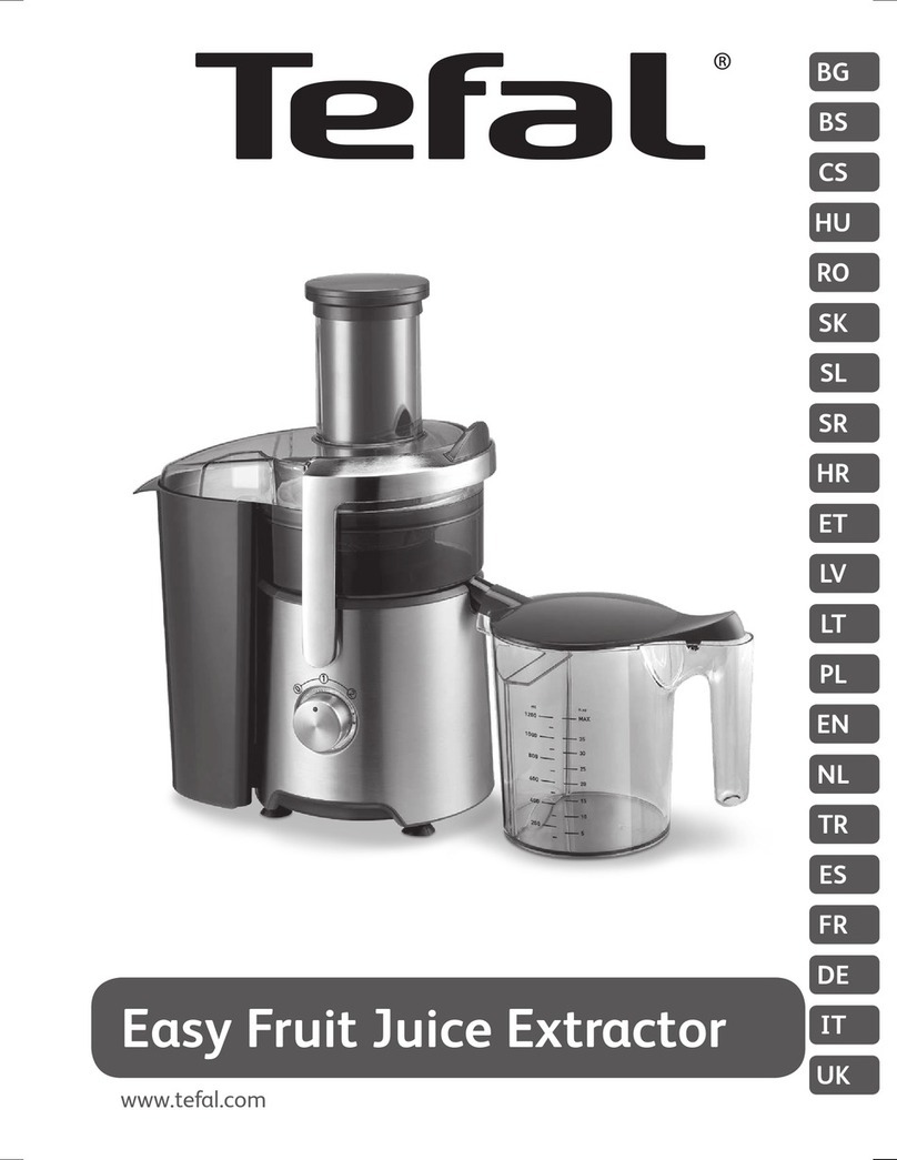 TEFAL Easy Fruit user manual