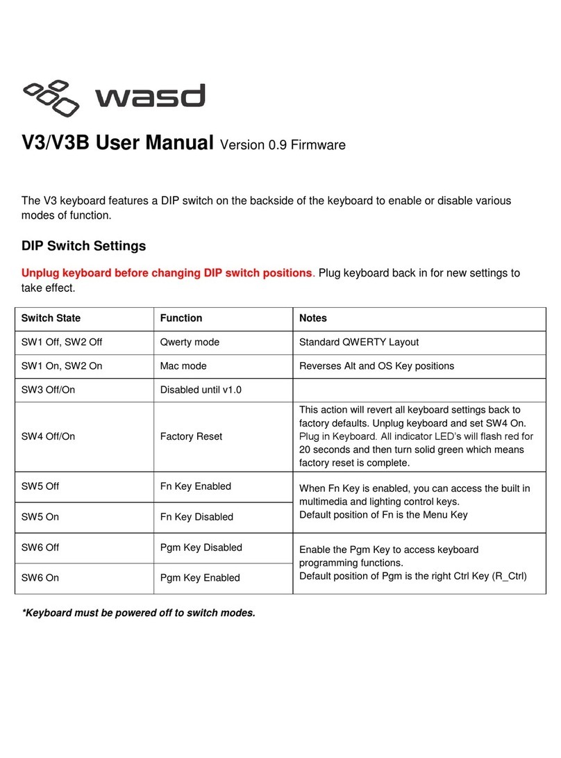 WASD V3 user manual