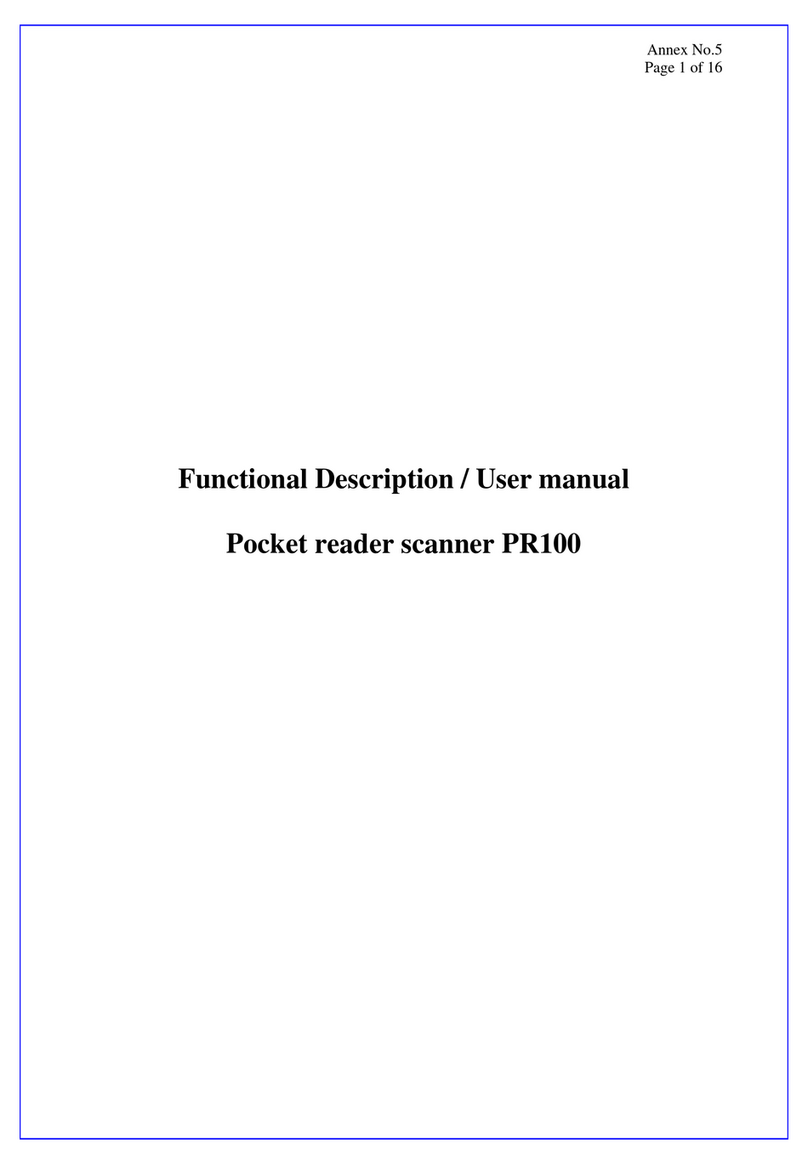 Advanced ID PR100 user manual