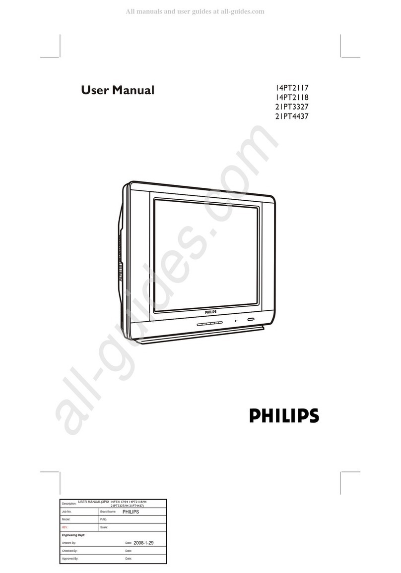 Philips 14PT2117 User manual