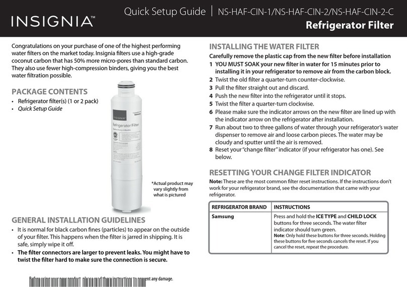 Insignia NS-HAF-CIN-1 Quick setup guide