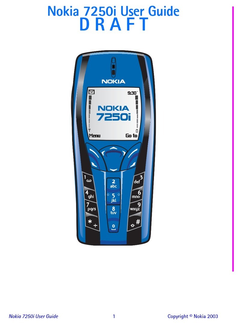 Nokia 7250i User manual