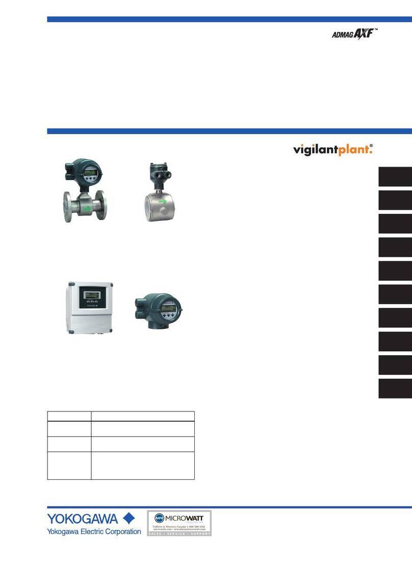 YOKOGAWA AXF series user manual