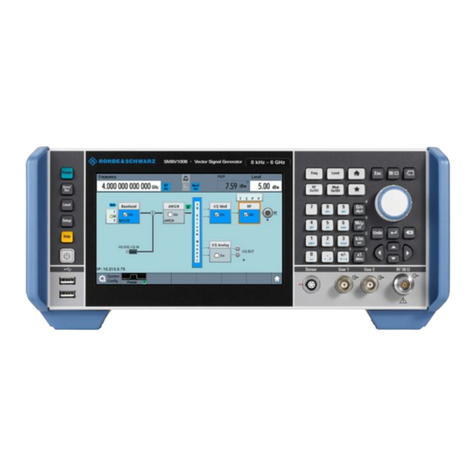 Rohde & Schwarz SMBV100B user manual