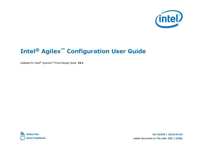 Intel Agilex Configuration user guide