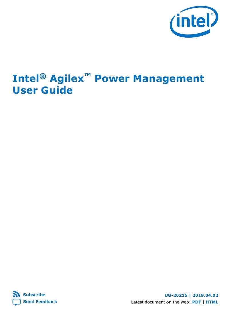 Intel Agilex user guide