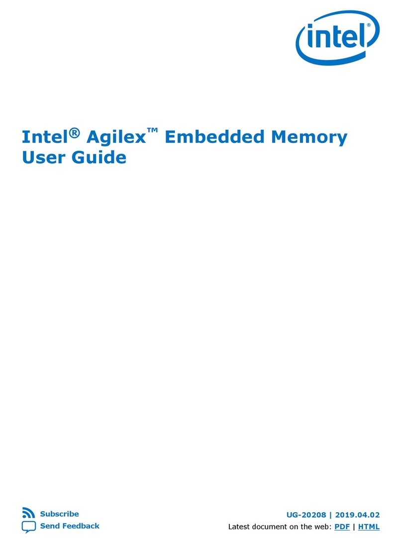 Intel Agilex User manual