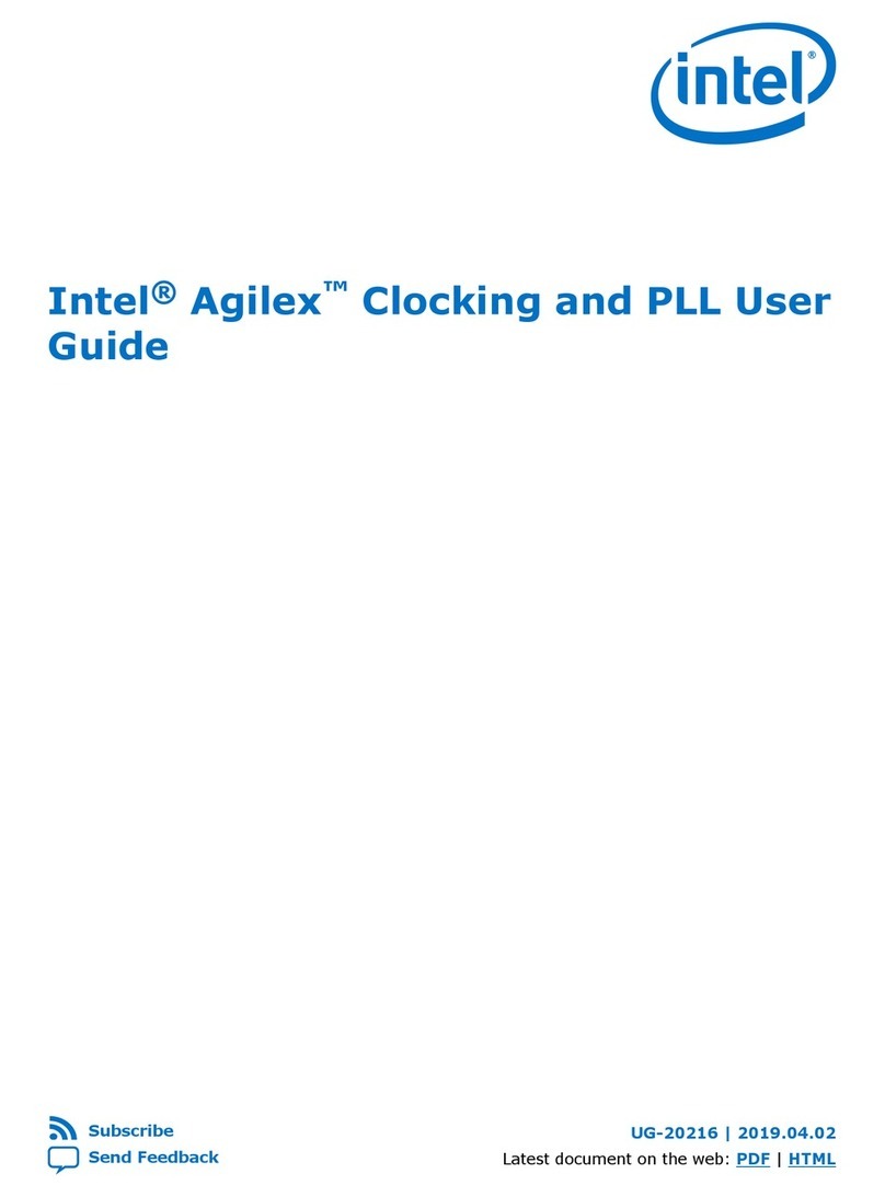 Intel Agilex user guide