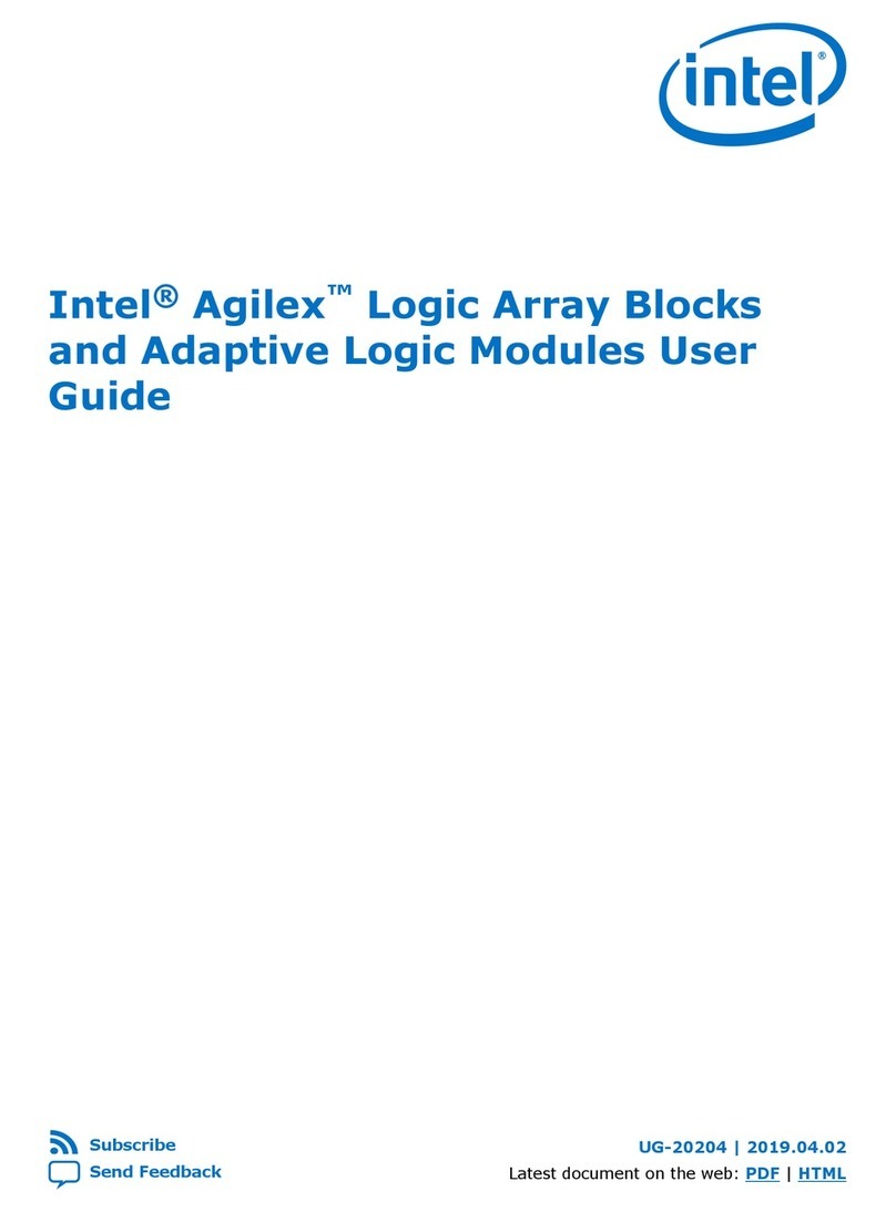 Intel Agilex User manual