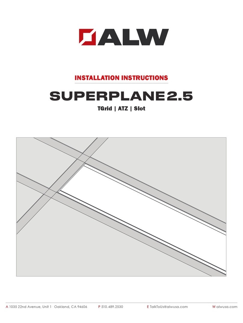 ALW SUPERPLANE2.5 installation instructions