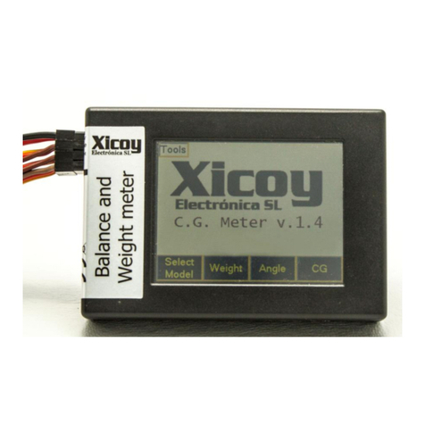 XICOY CG Meter 1.4 user guide