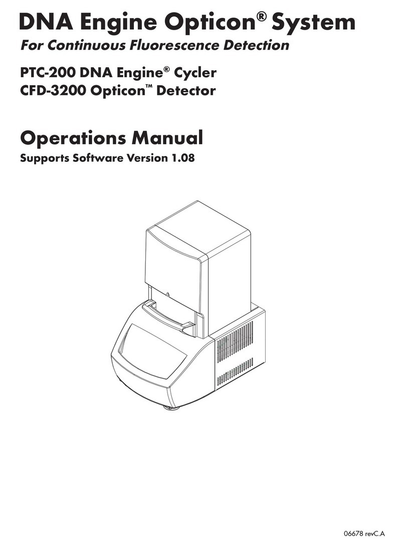 MJ Research PTC-200 DNA Engine Operation manual