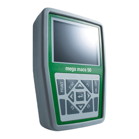 Hella Gutmann mega macs 50 User manual