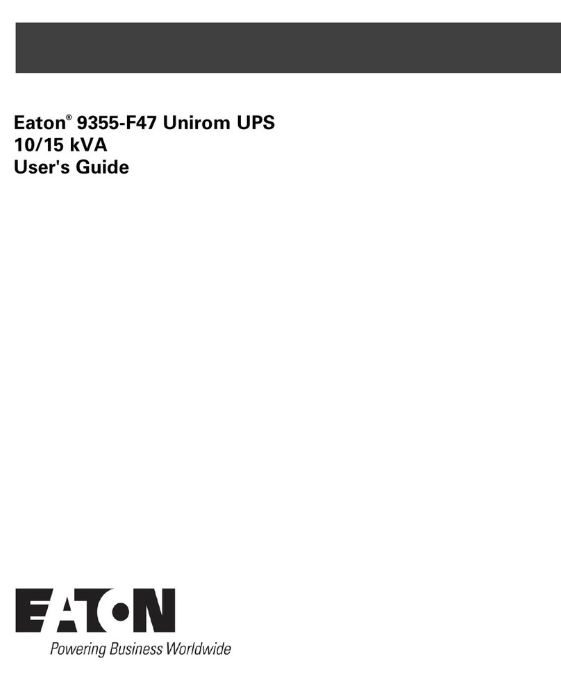 Eaton 9355-F47 Unirom user guide