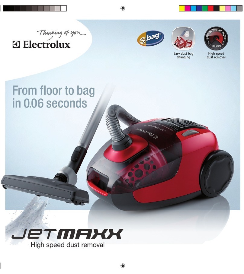 Electrolux JETMAXX Steam User manual