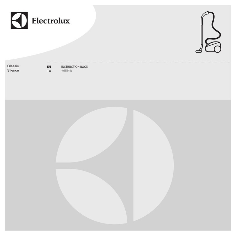 Electrolux Classic Silence ZCS2000 Instruction book
