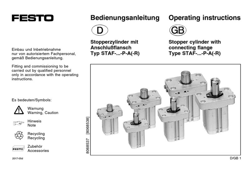 Festo STAF-...-P-A-R series User manual