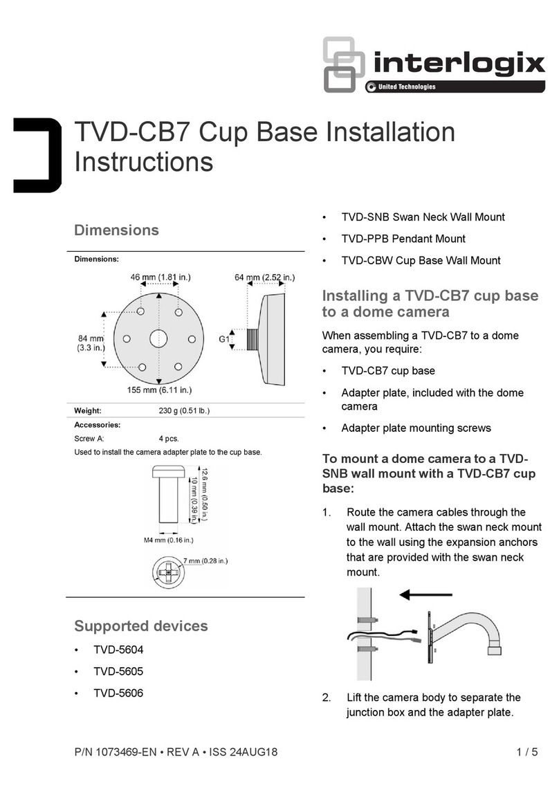 Interlogix TVD-CB7 installation instructions