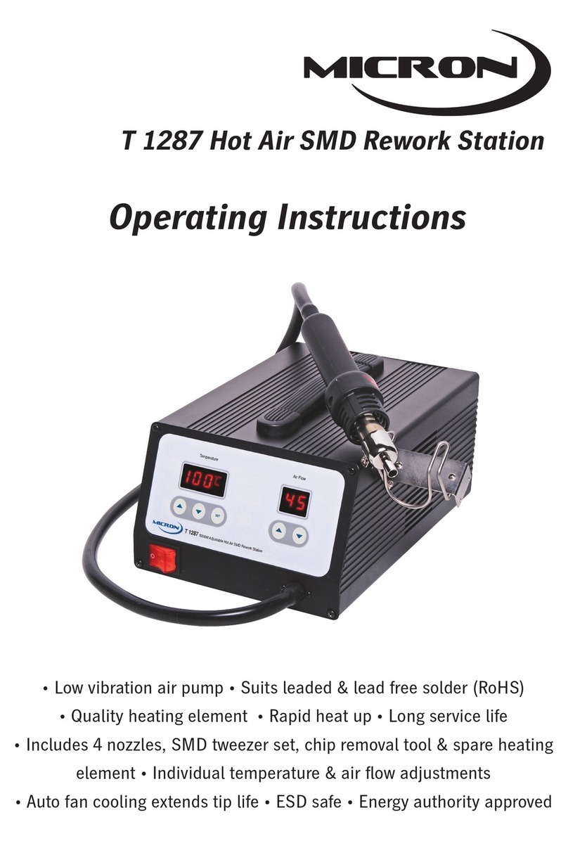 Micron T 1287 operating instructions