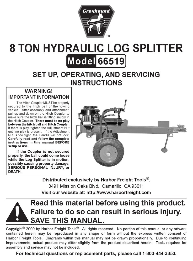 Greyhound 66519 Set up, operating, and servicing instructions