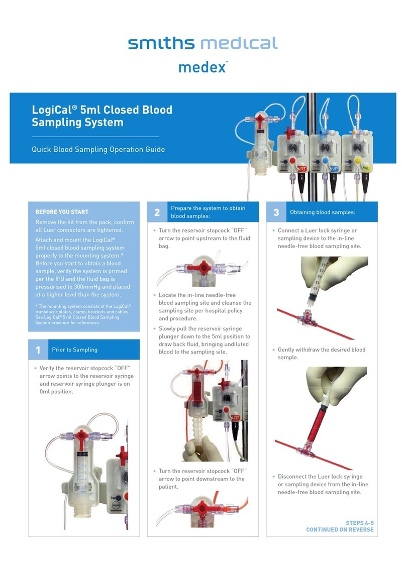 Smith Medical Medex LogiCal Quick operation guide