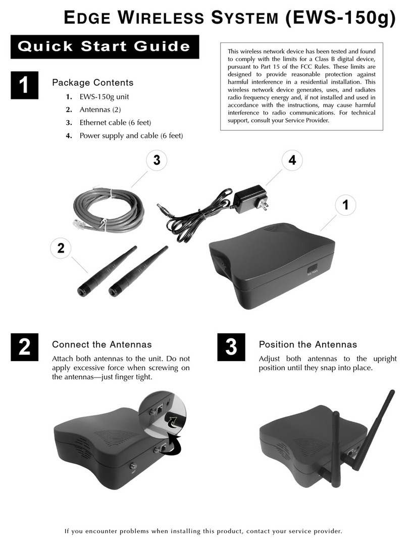 Strix Systems EWS-150g quick start guide