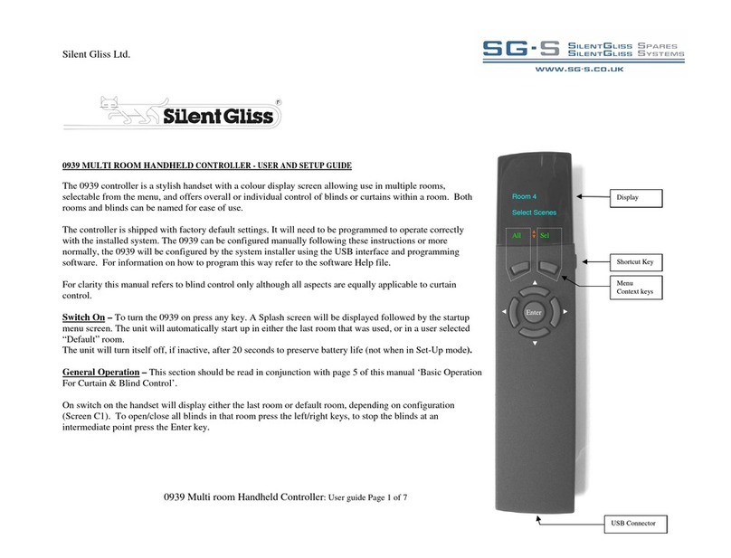 Silent Gliss 0939 user guide