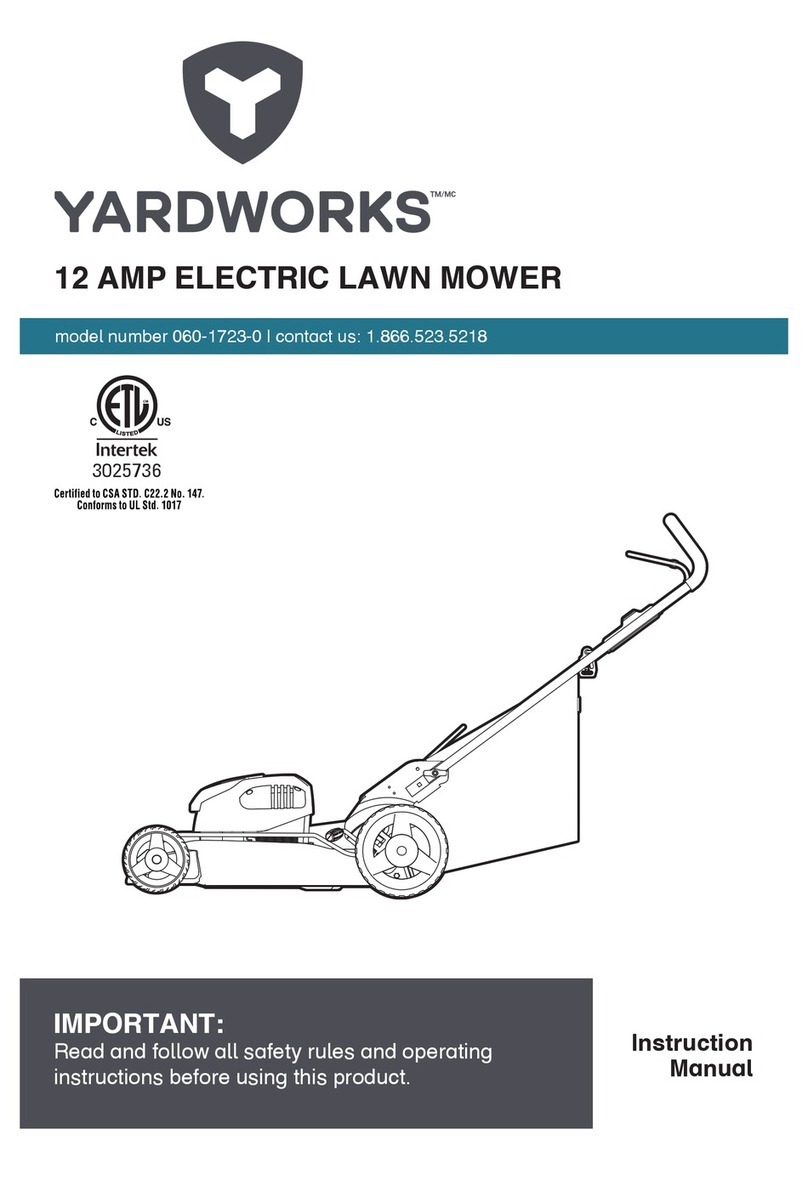 Yard Works 060-1723-0 instruction manual