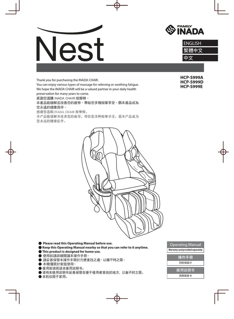FAMILY INADA Nest HCP-S999A operating manual FAMILY INADA Nest HCP-S999A operating manual