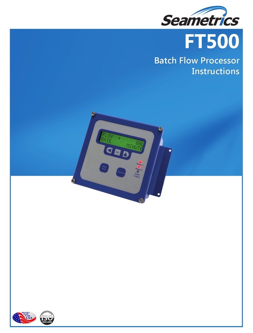 Seametrics FT500 Series User manual