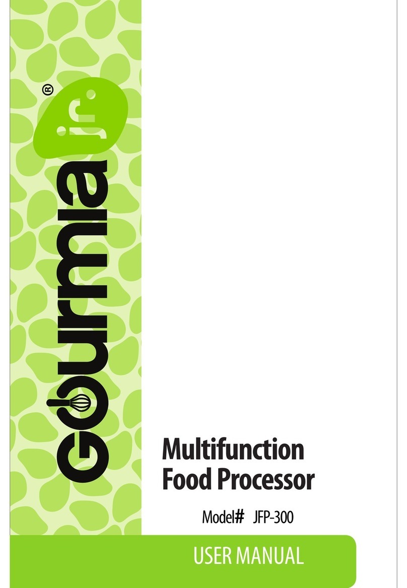 Gourmia JFP-300 User manual