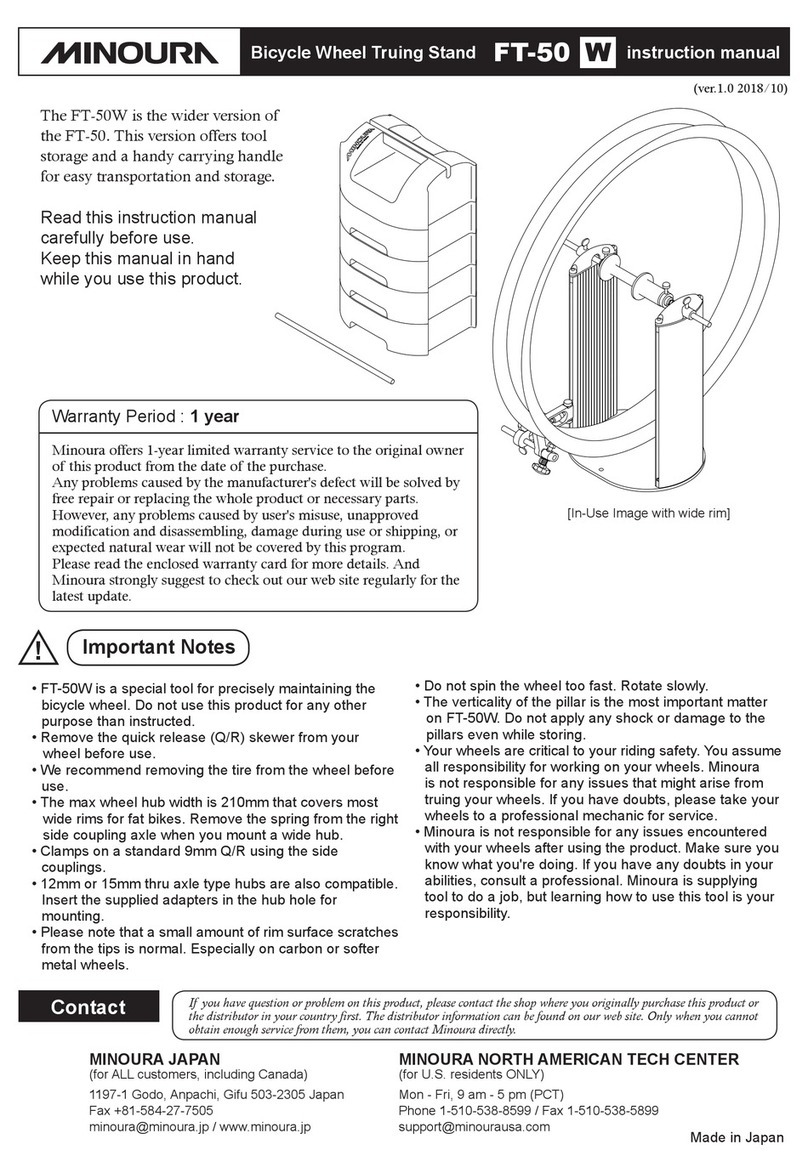 MINOURA FT-50W User manual