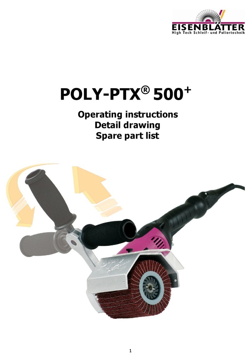 eisenblatter POLY-PTX 500+ operating instructions