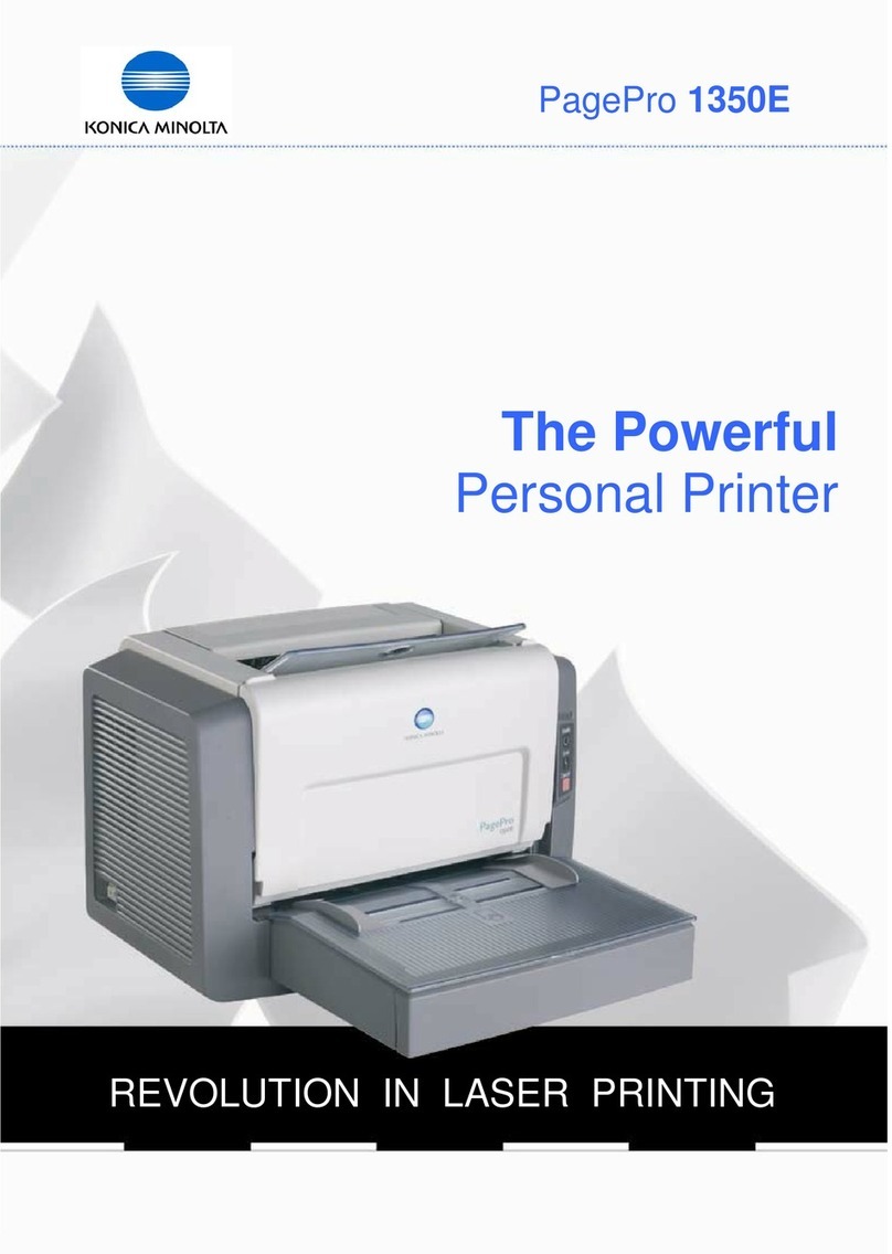 Konica Minolta PagePro 1350E User manual