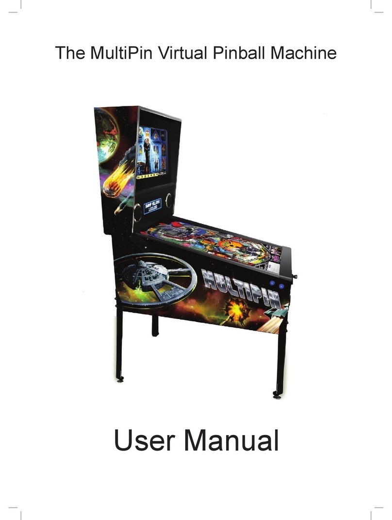 Bally The MultiPin Virtual Pinball Machine User manual Bally The MultiPin Virtual Pinball Machine User manual