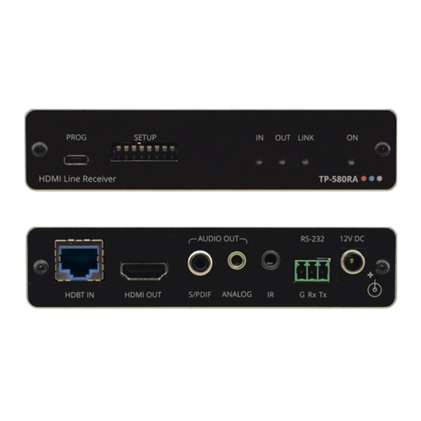 Kramer DigiTOOLS TP-580RA user manual