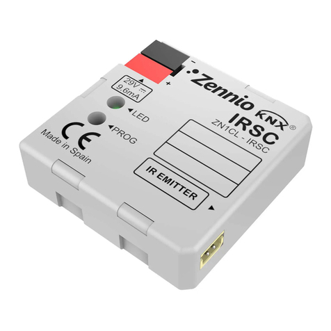 Zennio IRSC Zone user manual