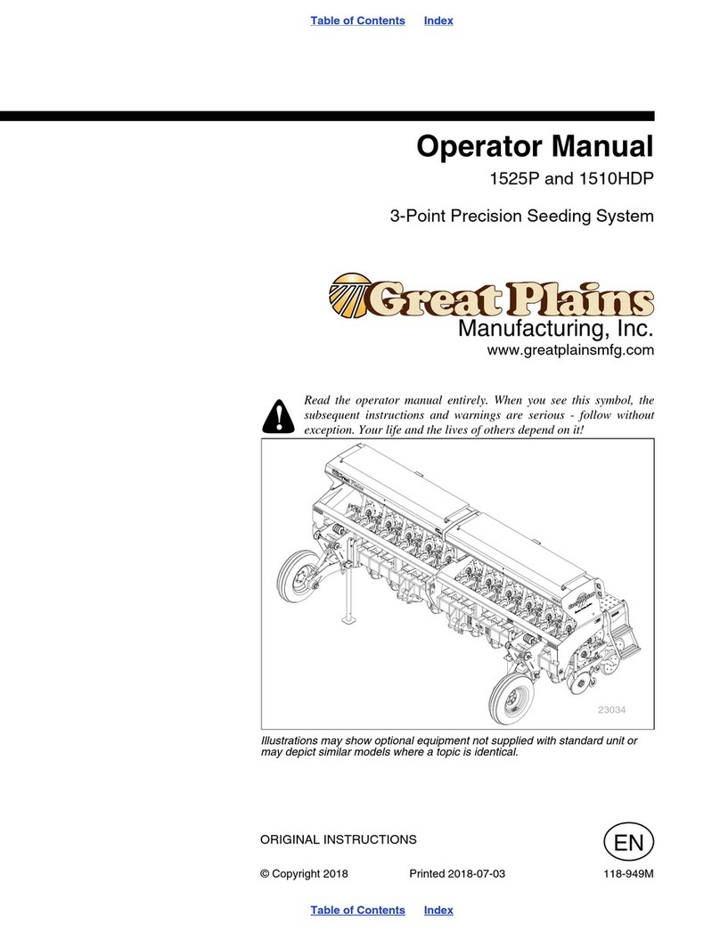 GREAT PLAINS 1510HDP Operator's manual